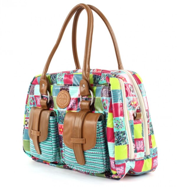 Unityj Uk Baby Lassig Baby Changing Diaper Bag, Flower Quilt 4 404