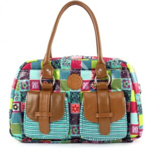Unityj Uk Baby Lassig Baby Changing Diaper Bag, Flower Quilt 408