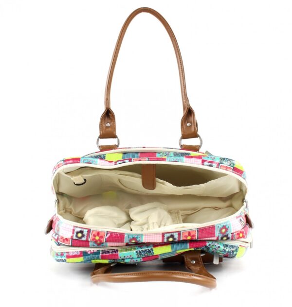 Unityj Uk Baby Lassig Baby Changing Diaper Bag, Flower Quilt 7 402