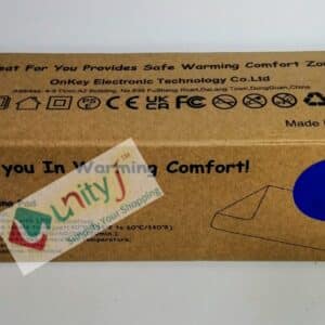 Unityj Uk Health MEQATS Heating Pad BLUE GREY 12 X 24 462