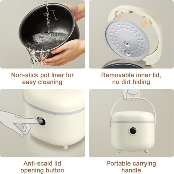 Unityj Uk Kitchen Appliances Bear Multifunctional Rice Cooker 4 1454
