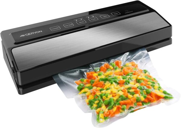Unityj Uk Kitchen Appliances GERYON Vacuum Sealer Machine, 1504