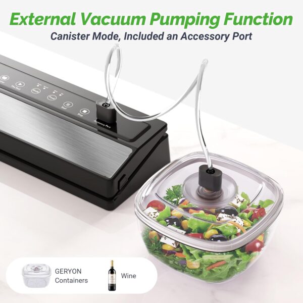 Unityj Uk Kitchen Appliances GERYON Vacuum Sealer Machine 4 1500
