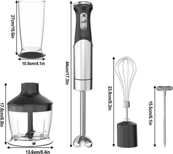 Unityj Uk Kitchen Appliances MEQATS Hand Blender 6 1449