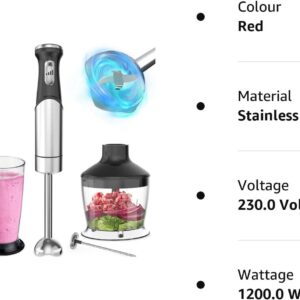 Unityj Uk Kitchen Appliances MEQATS Hand Blender 7 1448