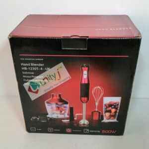 Unityj Uk Kitchen Appliances MEQATS Hand Blender Red 1 1497