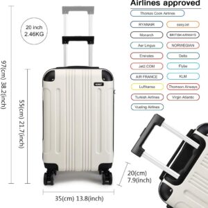 Unityj Uk Travel Kono 3 Pcs Luggage Set Hard Shell Suitcase 1 107