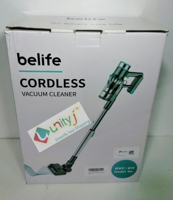 Unityj Uk Appliances Belife Cordless Vacuum Cleaner, 38Kpa 450W 638