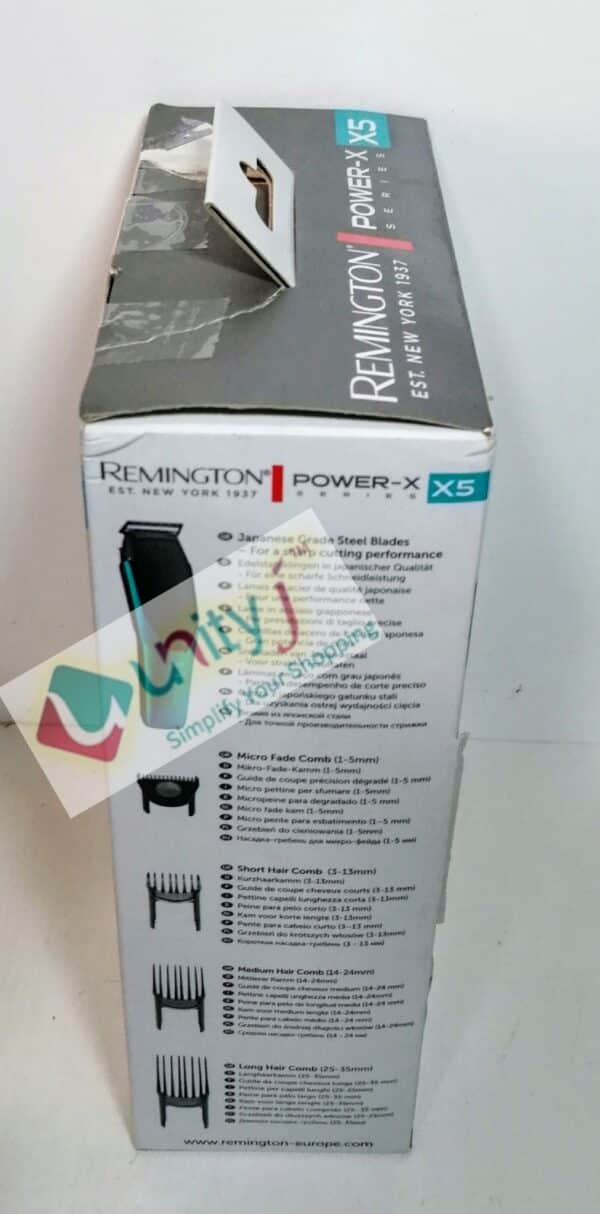 Unityj Uk Beauty Remington Power X5 Hair Clippers 2 598