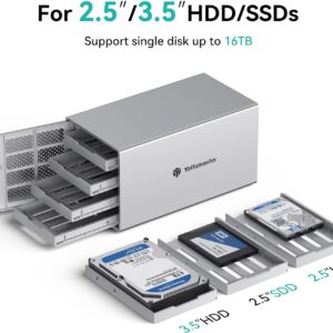 Unityj Uk Computers Yottamaster 4 Bay Type C Hard Drive Enclosure 1 1317