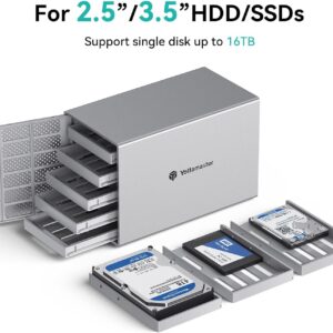 Unityj Uk Computers Yottamaster 5 Bay Hard Drive Enclosure 1 1298