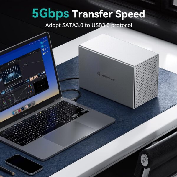 Unityj Uk Computers Yottamaster 5 Bay Hard Drive Enclosure 2 1297