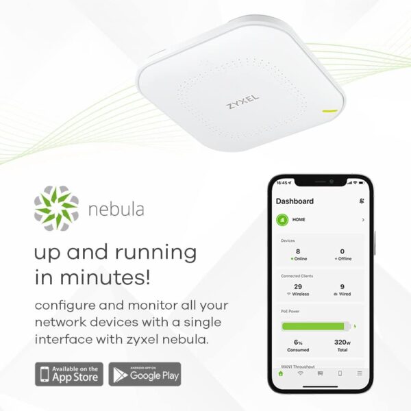 Unityj Uk Computers ZYXEL Multi Gig WiFi 6 AX3000 6 1287