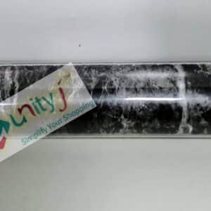 Unityj Uk Furniture Abyssaly Marble Sticky Back Plastic Black Vinyl Wrap, 1.8 Meter Square 1 07