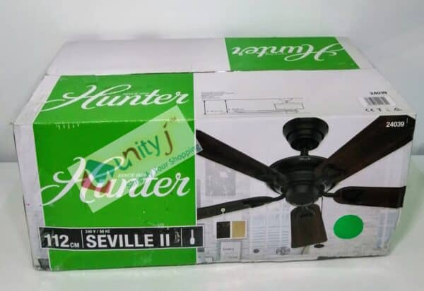 Unityj Uk Household Like New HUNTER FAN Seville, 112 Cm 413