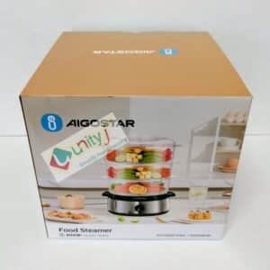 Unityj Uk Kitchen Appliances Aigostar 3 Tier Food Steamer 1608