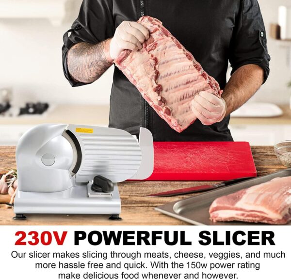 Unityj Uk Kitchen Appliances KITCHENER Meat Deli Cheese Food Slicer 1 1524