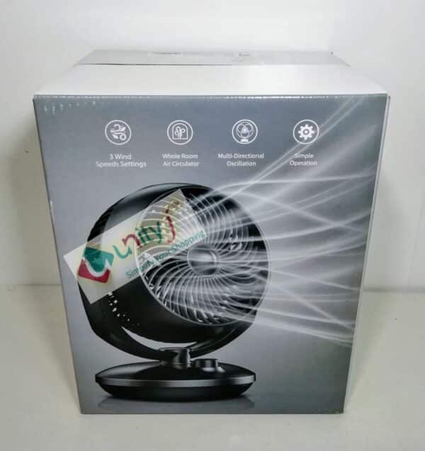 Unityj Uk Appliances Air Circulator Desk Fan, 22 DB Quiet Fans 704