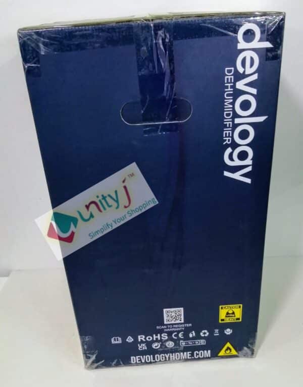 Unityj Uk Appliances Devology 12LDay Digital Dehumidifier 1 679