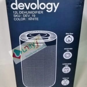 Unityj Uk Appliances Devology 12LDay Digital Dehumidifier 678