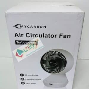 Unityj Uk Appliances MYCARBON Quiet Fan DC Motor Desk Fans 687