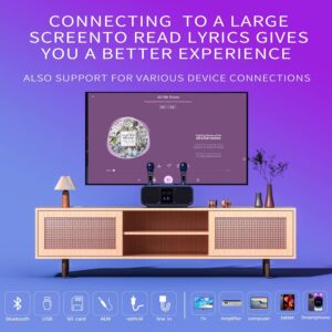 Unityj Uk Audio Video Karaoke Machine For Adults & Kids 1 302