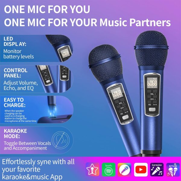 Unityj Uk Audio Video Karaoke Machine For Adults & Kids 2 301
