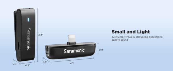 Unityj Uk Audio Video Saramonic Blink300 B4 Wireless Lavalier Microphone 2 316