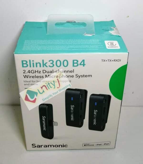Unityj Uk Audio Video Saramonic Blink300 B4 Wireless Lavalier Microphone 319