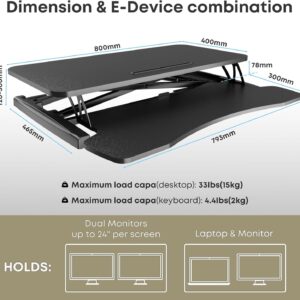 Unityj Uk Computers 32 Inch Standing Desk Converter 2 1338