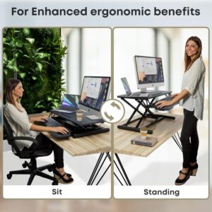 Unityj Uk Computers 32 Inch Standing Desk Converter 3 1337