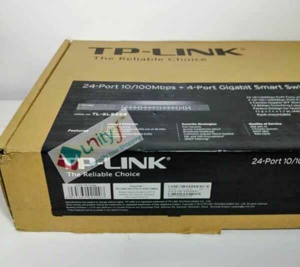 Unityj Uk Computers TP Link TL SL2428 Smart Network Switch 2 1419
