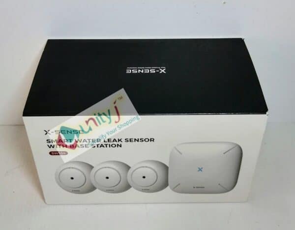 Unityj Uk Household X Sense Wi Fi Water Leak Detector, 3 Water Detectors & 1 Base Station 418