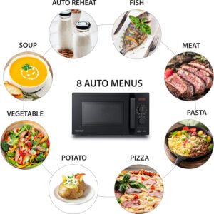 Unityj Uk Kitchen Appliances Toshiba 800w 20L Microwave Oven 3 1723