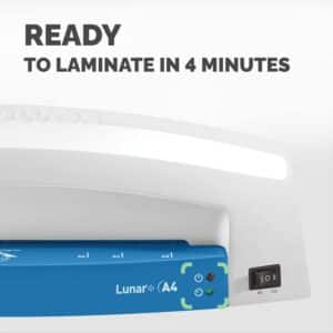 Unityj Uk Office Fellowes Lunar+ Blue A4 Home Laminator 1 465