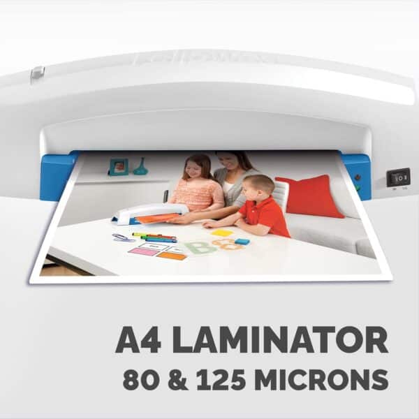 Unityj Uk Office Fellowes Lunar+ Blue A4 Home Laminator 2 464