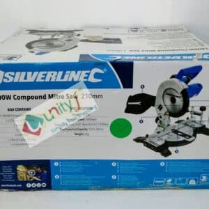Unityj Uk Tools Silverline 262705 DIY 1400W Compound Mitre Saw 278
