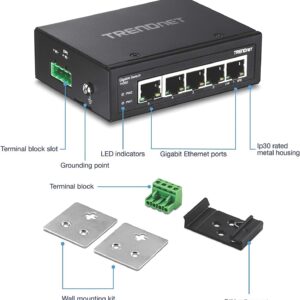 Unityj Uk Computers TRENDnet TI G50 5 Port 3 1428