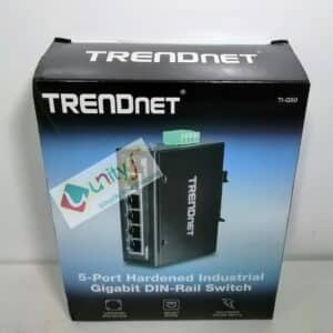 Unityj Uk Computers TRENDnet TI G50 5 Port Hardened Industrial Gigabit DIN Rail Switch 1425