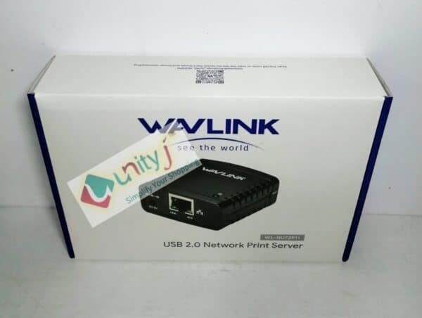 Unityj Uk Computers Wavlink USB2.0 Network Print Server 1433