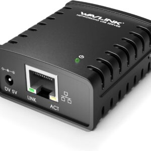 Unityj Uk Computers Wavlink USB2.0 Network Print Server 1441