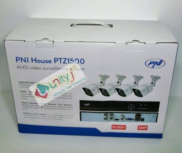 Unityj Uk Household PNI House PTZ1500 5MP Video Surveillance Kit 3 449