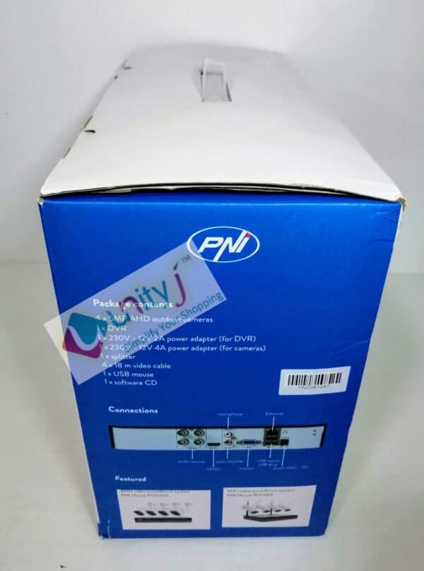Unityj Uk Household PNI House PTZ1500 5MP Video Surveillance Kit 4 450