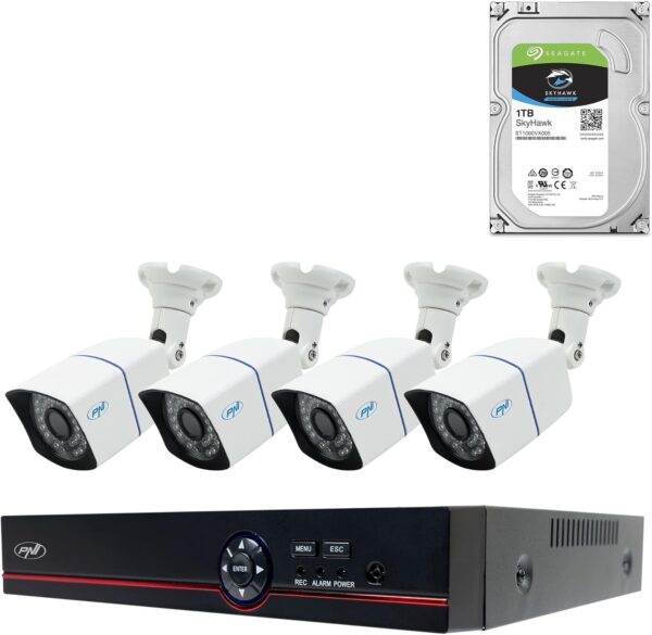 Unityj Uk Household PNI House PTZ1500 5MP Video Surveillance Kit 445