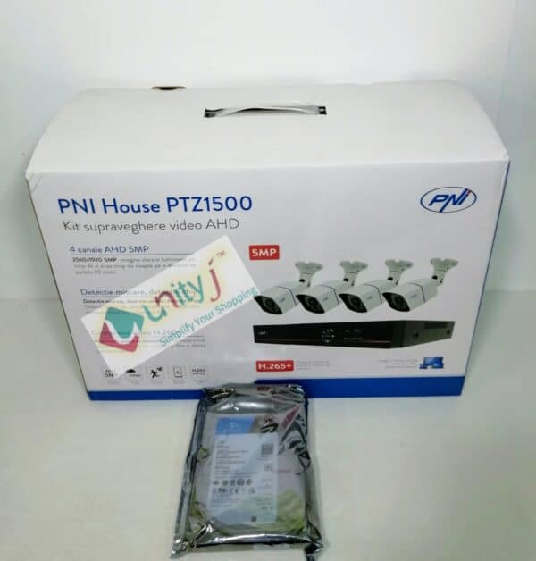 Unityj Uk Household PNI House PTZ1500 5MP Video Surveillance Kit 446