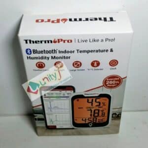 Unityj Uk Household ThermoPro TP358 Bluetooth Hygrometer 456