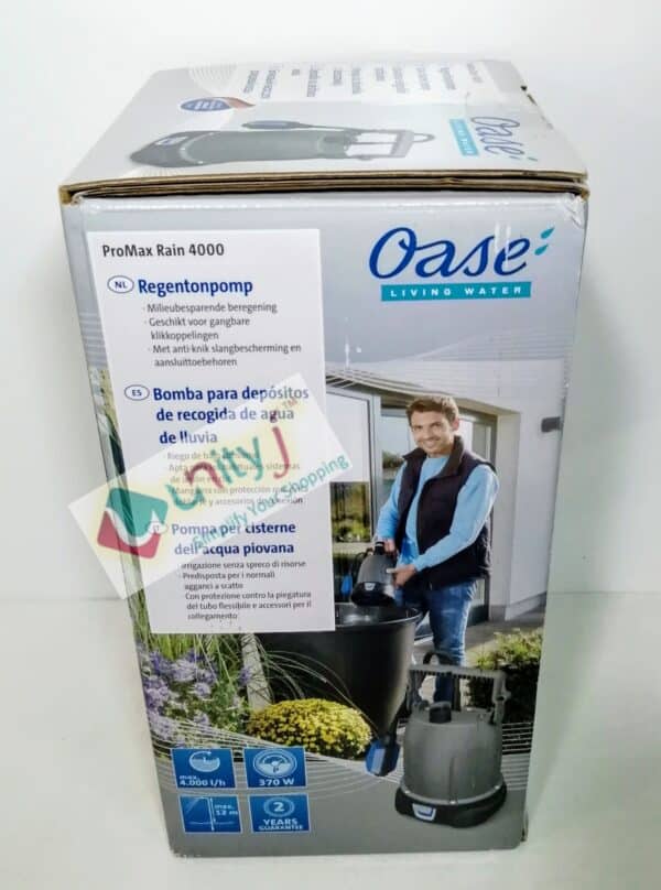 Unityj Uk Lawn Garden OASE ProMax Rain 4000 Small Ergonomic Rain Barrel Pump 2 43