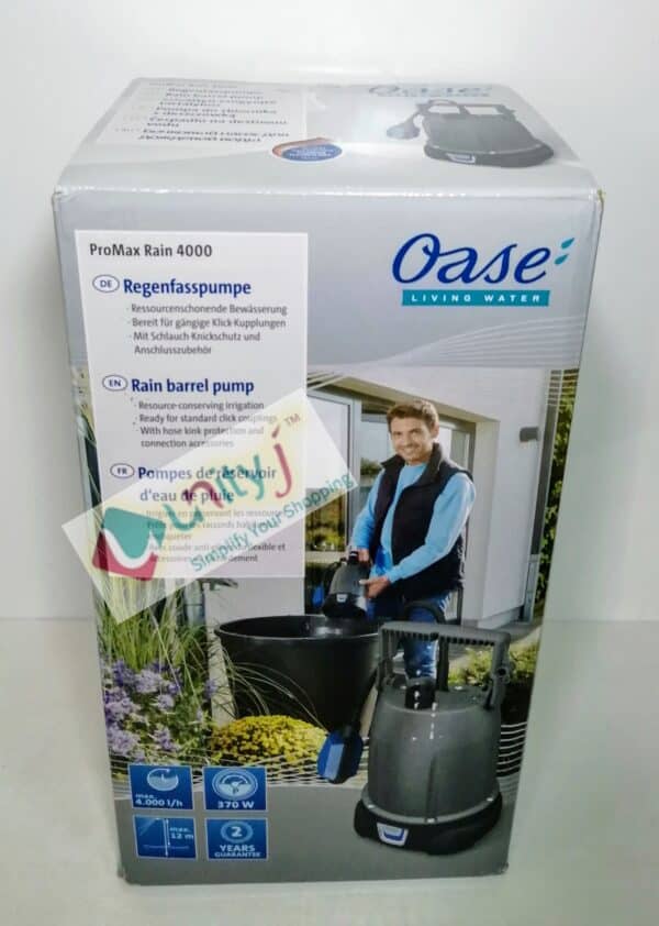 Unityj Uk Lawn Garden OASE ProMax Rain 4000 Small Ergonomic Rain Barrel Pump 41