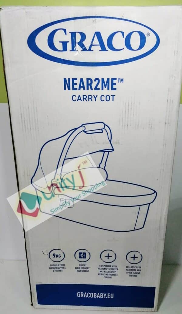 Unityj Uk Baby Graco NEAR2ME Carry Cot Fits The NEAR2ME Pushchair Frame 1 424