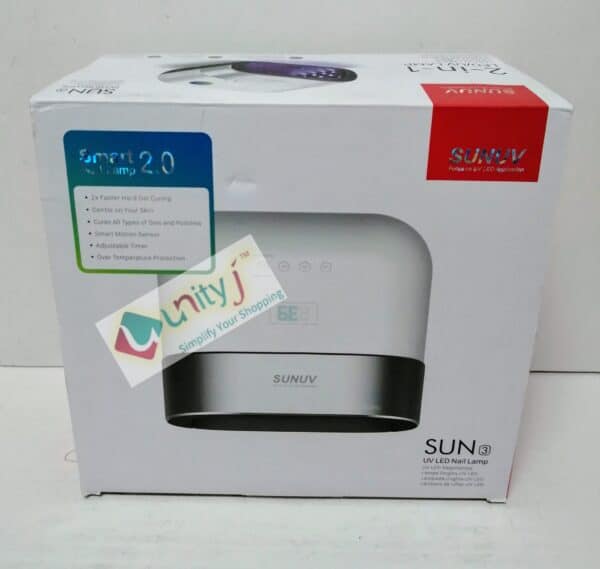 Unityj Uk Beauty SUNUV Led Nail Lamp, 48W Professional Nail Dryer 626